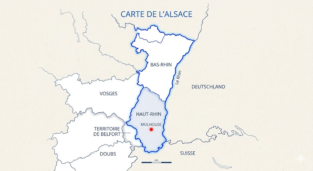 Zone d'intervention Mobil Clean - Alsace